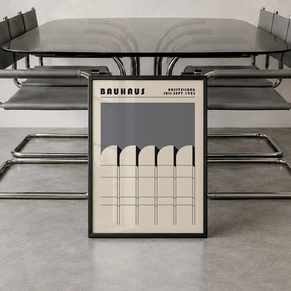 Grey Bauhaus Posters Collection