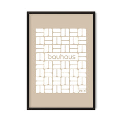 Rectangles Window — Beige
