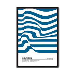 Bauhaus Flag — Blauw