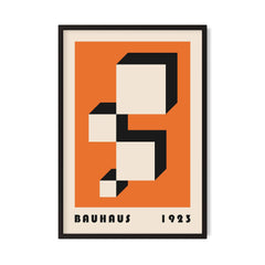 Descending Blocks — Orange