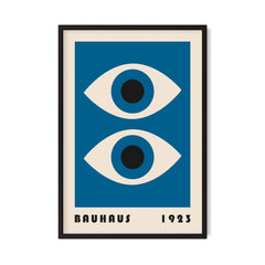Overlapping Eyes — Blau