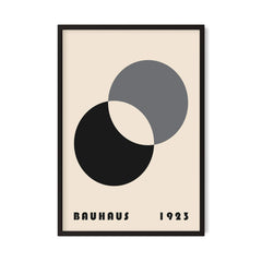 Eclipsed Circles — Grau