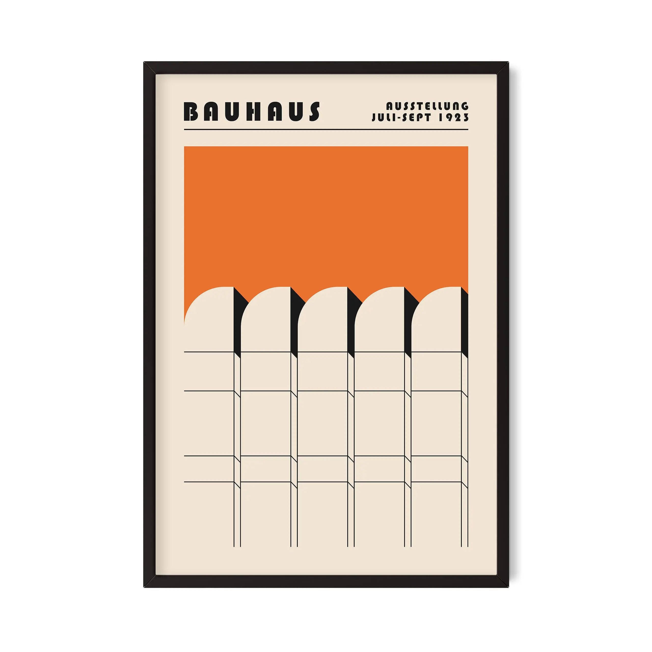 Bauhaus Print | Bauhaus Archives | Orange – BAUHAUS POSTERS
