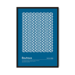 Cube Curtain — Blauw