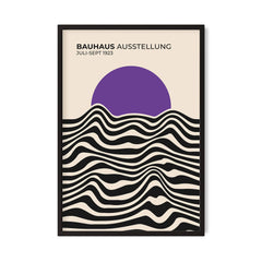 Bauhaus Sunset — Paars
