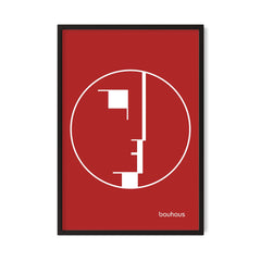 Bauhaus Head — Rdeča