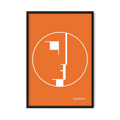 Bauhaus Head — Oranžna