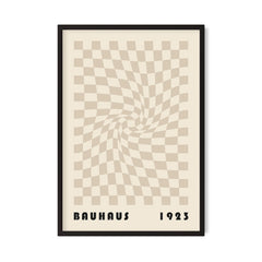 Grid Distortion — Beige