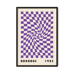 Grid Distortion — Violet