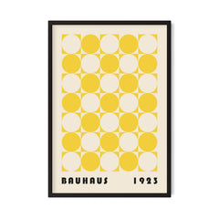 Bauhaus Checkers — Jaune