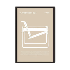 Clubsessel B3 — Bež