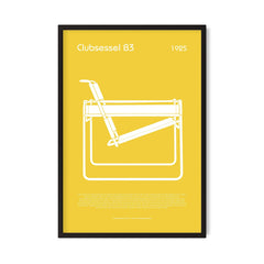 Clubsessel B3 — Rumena