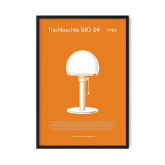 Tischleuchte WG 24 — Oranžna