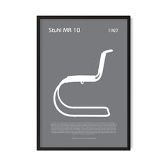 Stuhl MR 10 — Gris