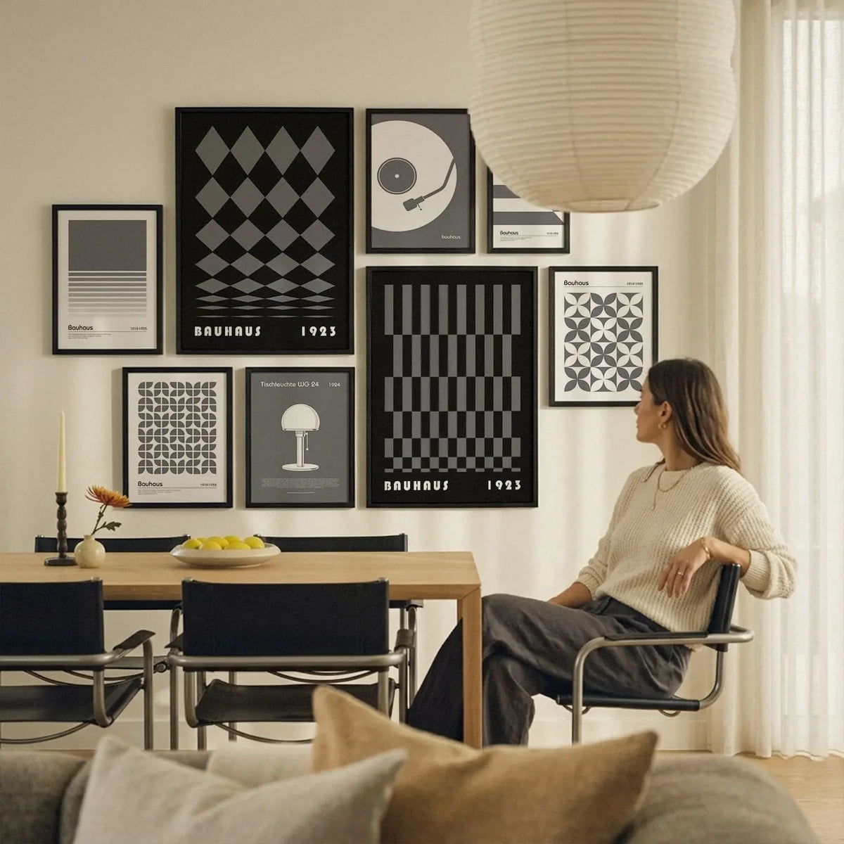 Szkice przygotowawcze z pracowni Bauhaus Posters