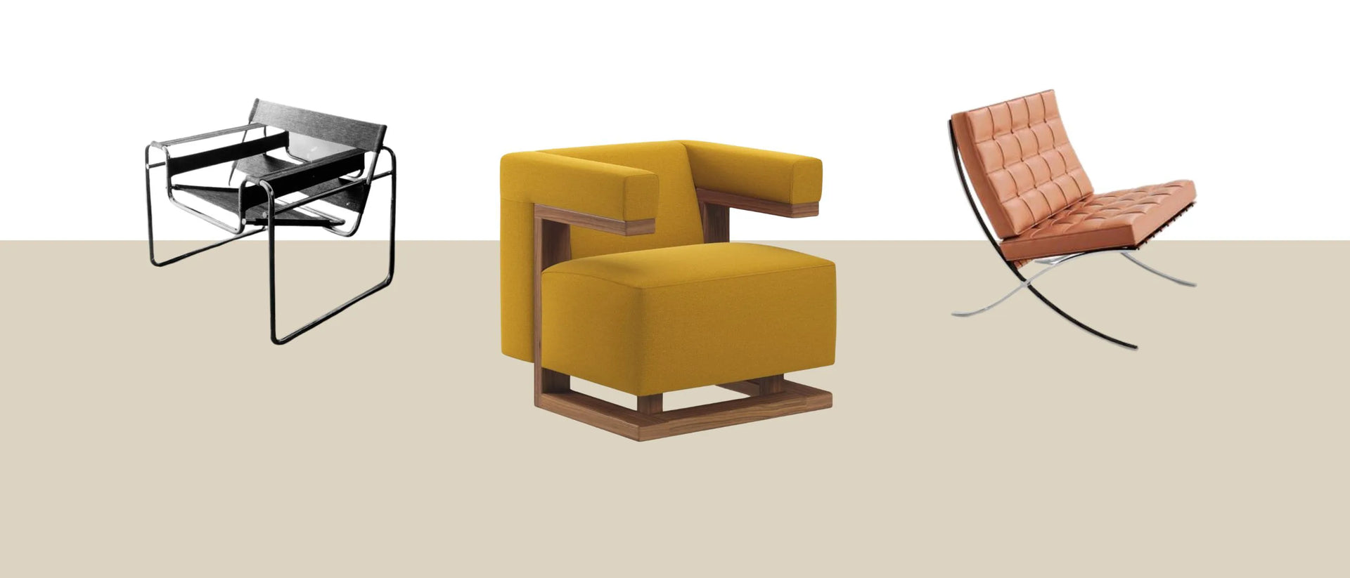 Cantilever #Chair, Ludwig Mies van der Rohe, 1927. Discover the #Bauhaus  #Classics by Thonet \u003e https://shop.bauhaus-movement.com/thonet, image size:1920x823