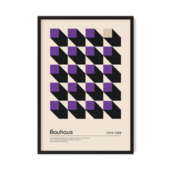 Cubic Perspective — Violett