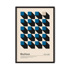 Cubic Perspective — Blau