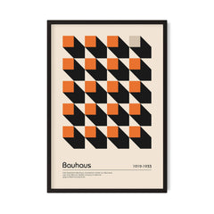 Cubic Perspective — Orange
