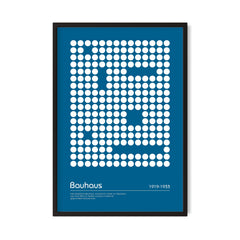 Dot Wall — Blau