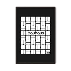 Rectangles Window — Black