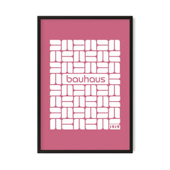 Rectangles Window — Pink