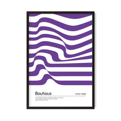Bauhaus Flag — Paars
