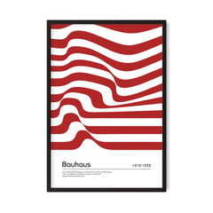 Bauhaus Flag — Rood