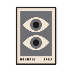 Overlapping Eyes — Grau
