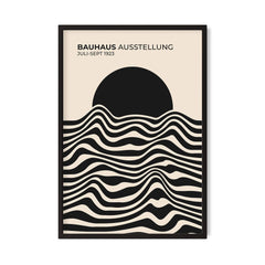 Bauhaus Sunset — Zwart