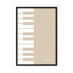 Piano Keys — Beige