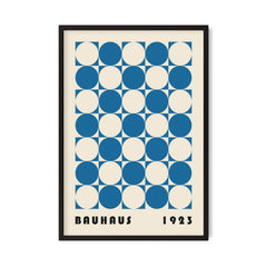 Bauhaus Checkers — Blau