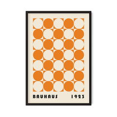 Bauhaus Checkers — Orange