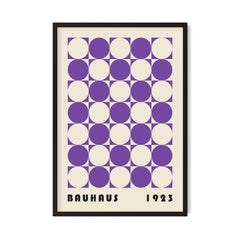 Bauhaus Checkers — Violett