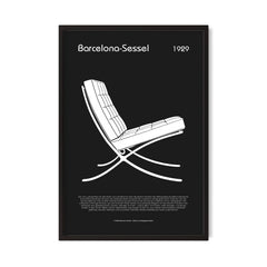 Barcelona-Sessel — Black