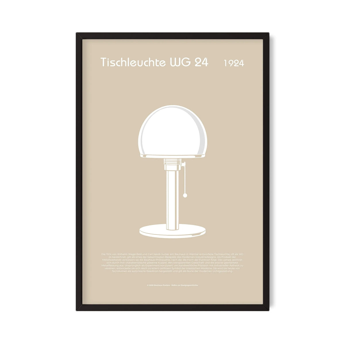 Tischleuchte WG 24