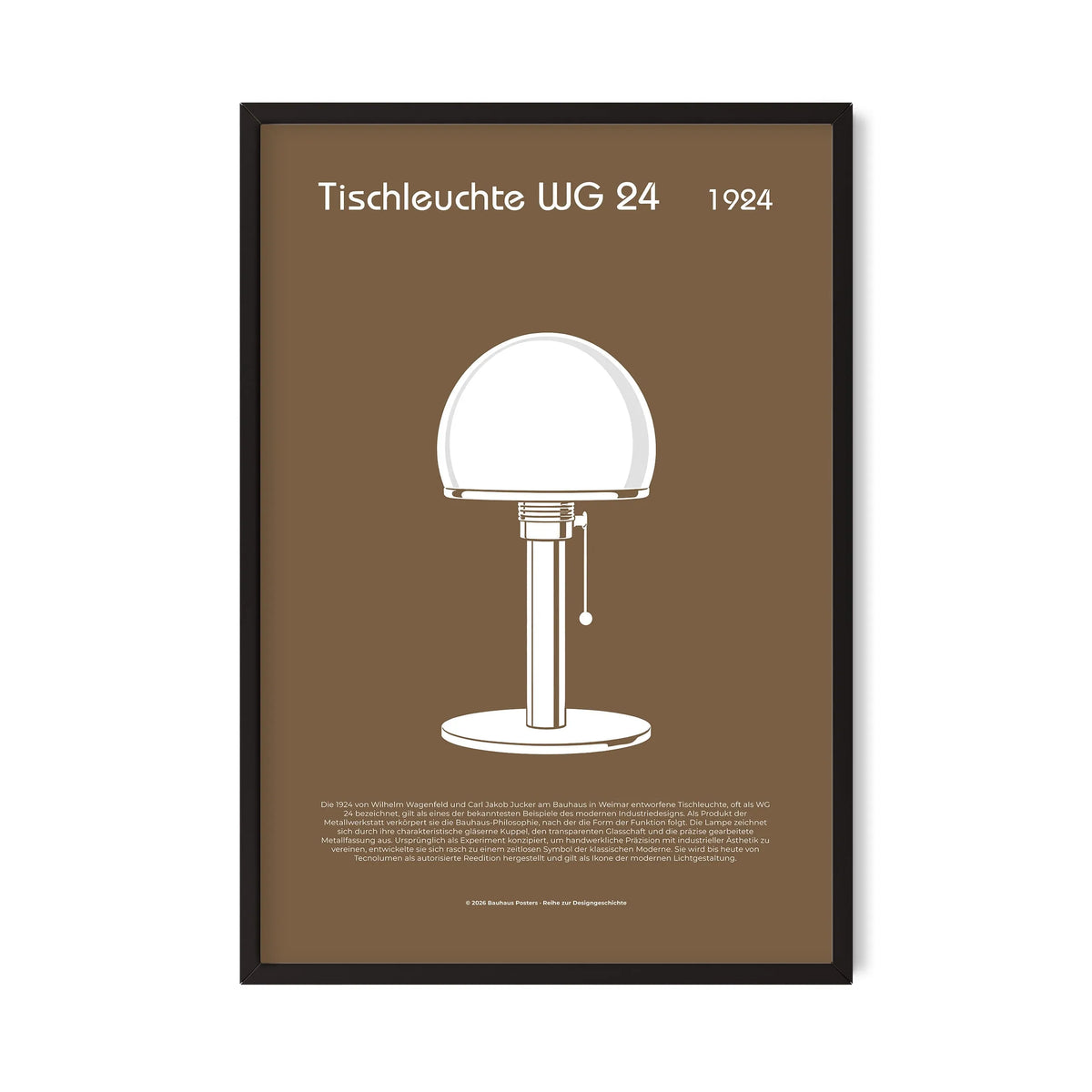 Tischleuchte WG 24