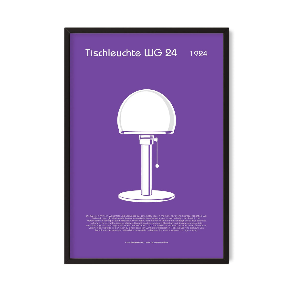 Tischleuchte WG 24