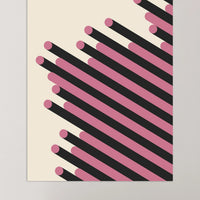 Staggered Rods