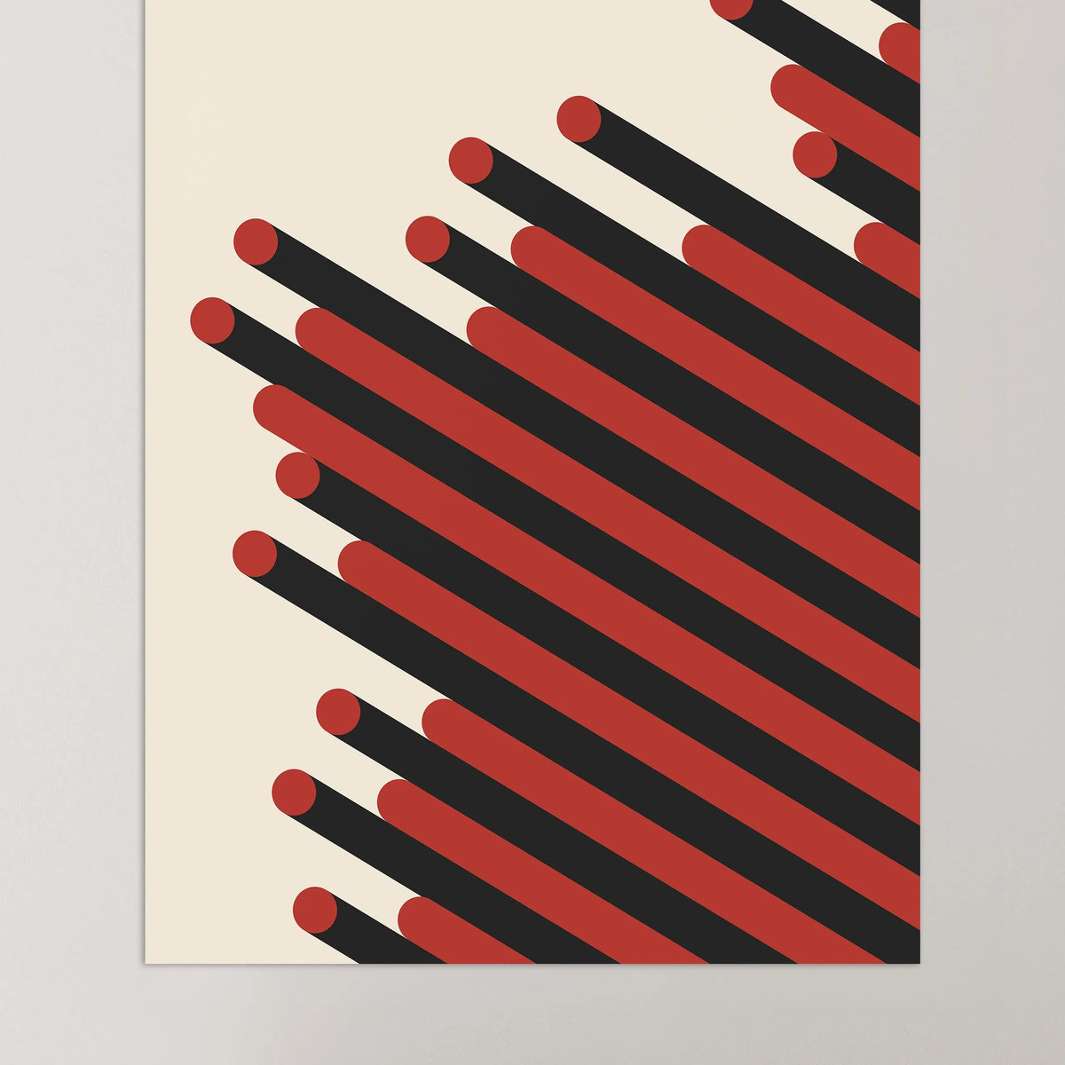 Staggered Rods