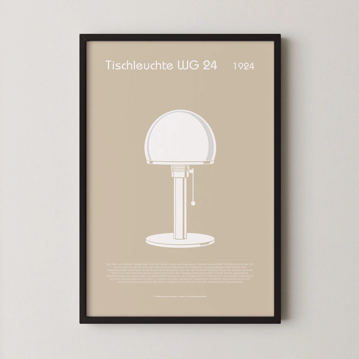 Tischleuchte WG 24