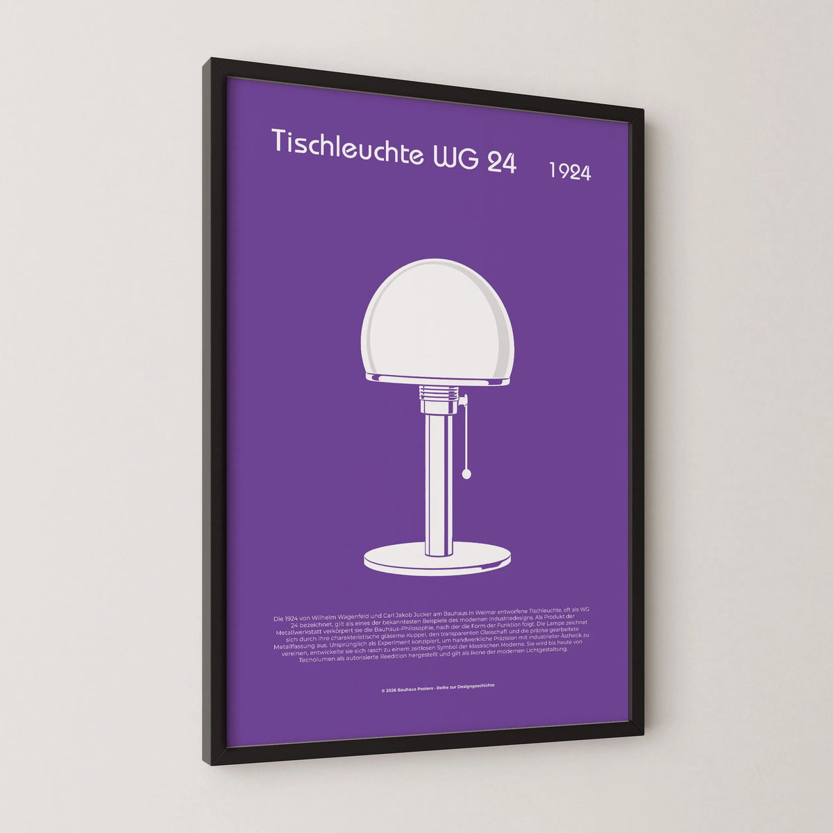 Tischleuchte WG 24