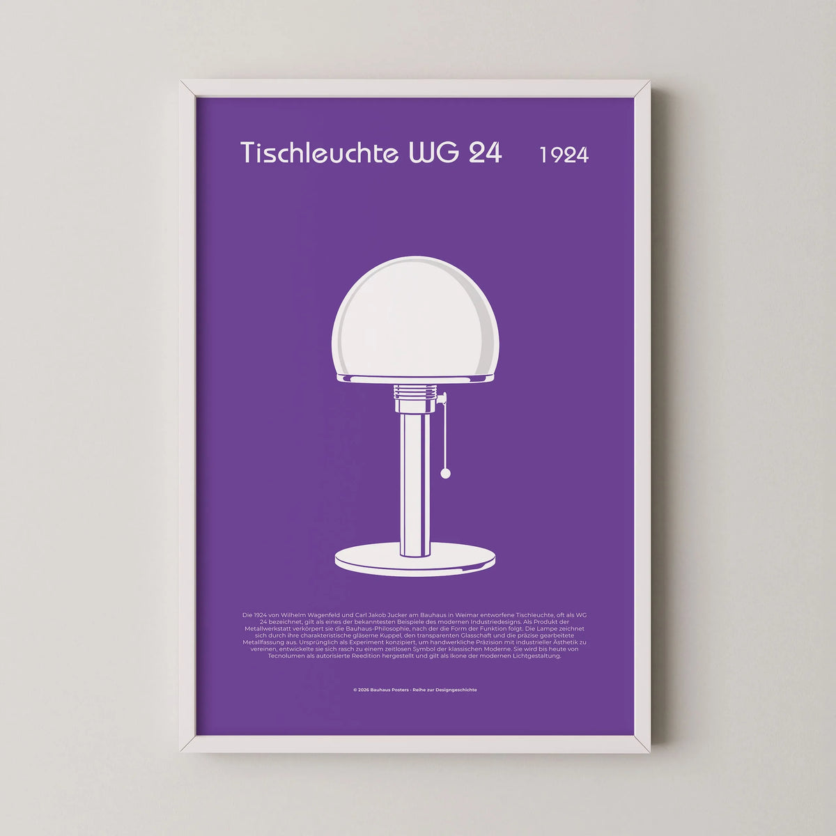Tischleuchte WG 24